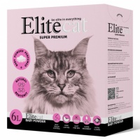 ELITECAT "BABY POWDER" Наполнитель комкующийся с ароматом детской пудры