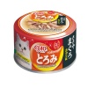 INABA CIAO влажный корм для кошек Toromi Куриное филе и тунец Магуро с кальмаром в бульоне, 80 г