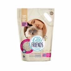 Little Friends Tofu Natural растительный комкуюйщися наполнитель 5 л