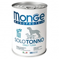 Monge Dog Monoprotein Solo консервы для собак паштет из тунца