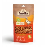 AlpenHof Лакомство Мини колбаски баварские из утки для кошек 50г