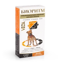 Биоритм (Веда) для средних собак (от 10 до 30 кг), уп. 48 таб.