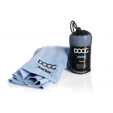 DOOG Полотенце для собак голубое, микрофибра 90х40см