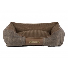 SCRUFFS Лежак для собак "Windsor", коричневый