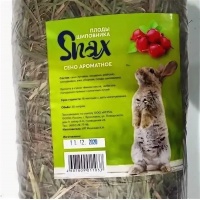 Сено Snax ароматное, плоды шиповника 600 гр /20 литров