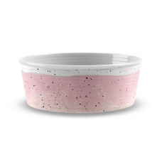 TARHONG Миска для животных "Desert Wash", бело-розовая, 17х5,9см (950мл)