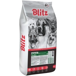 Blitz Senior Sensitive сухой корм для собак старше 7 лет Индейка