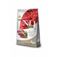Farmina N&D QUINOA сухой корм для взрослых стерилизованных собак mini утка, киноа