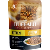 Mr.Buffalo KITTEN пауч.для котят нежный Цыпленок в соусе