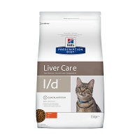 Сухой корм для кошек Hill's Prescription Diet l при заболеваниях печени, 1,5 кг