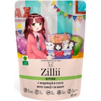 ZILLII Kitten Turkey пауч для котят Индейка в соусе